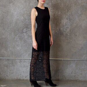 Raquel Allegra Mojave Lace Maxi Dress